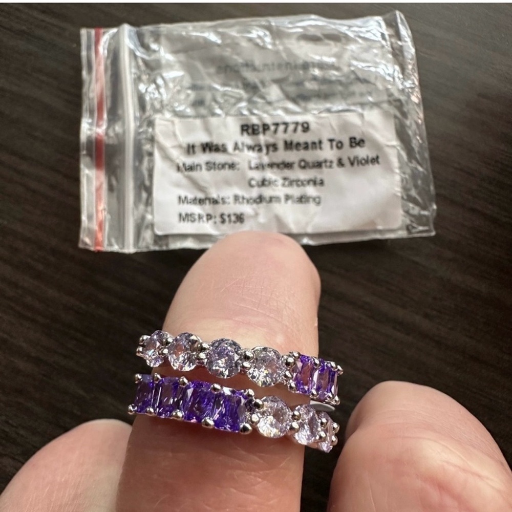 Bomb Party “it was always meant to be” ring—size 10